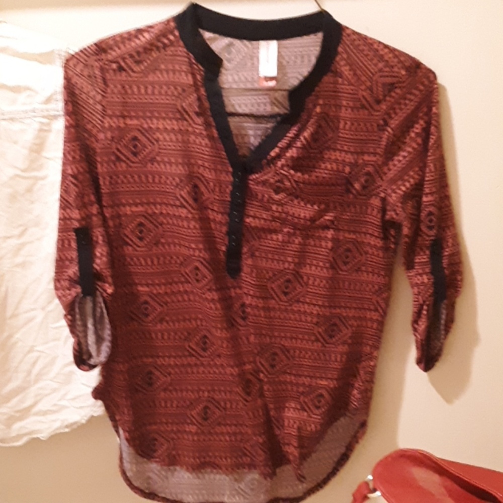 India pattern shirt